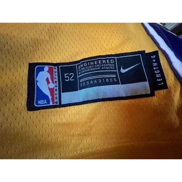 Nike Wish Los Angeles Lakers LeBron James 23 Jersey Men's XL (52) - Picture 6 of 9